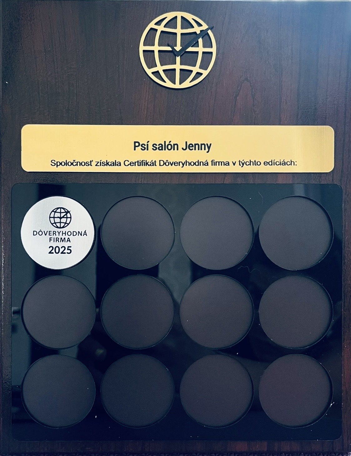 Certifikát - dôveryhodná firma